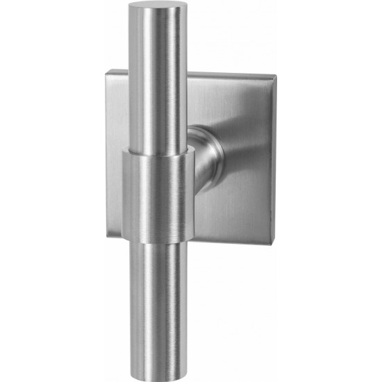 GPF3046.02 HIPI DEUX KRUISKRUK OP VIERKANTE ROZET RVS, 50X50X8MM GPF3046.02 HIPI DEUX KRUISKRUK OP VIERKANTE ROZET RVS, 50X50X8MM