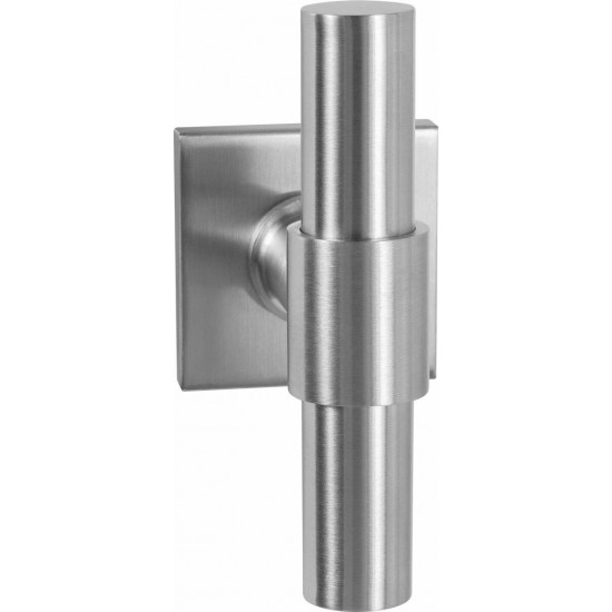 GPF3047.02L HIPI DEUX+ KRUISKRUK OP VIERKANTE ROZET RVS, 50X50X8MM GPF3047.02L HIPI DEUX+ KRUISKRUK OP VIERKANTE ROZET RVS, 50X50X8MM