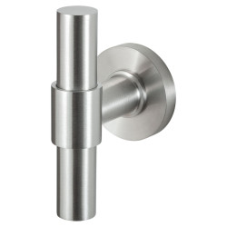 GPF3047090400-00 RVS GEBORSTELD, GPF3047.00 HIPI DEUX+ KRUISKNOP VAST INCL. KNOPVASTZETTER OP RONDE ROZET RVS, 50X8 MM GPF3047090400-00 RVS GEBORSTELD, GPF3047.00 HIPI DEUX+ KRUISKNOP VAST INCL. KNOPVASTZETTER OP RONDE ROZET RVS, 50X8 MM