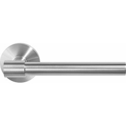 GPF3051090100-00 RVS GEBORSTELD, GPF3051.00 HIPI DEUX DEURKRUK OP RONDE ROZET RVS, 50X8 MM GPF3051090100-00 RVS GEBORSTELD, GPF3051.00 HIPI DEUX DEURKRUK OP RONDE ROZET RVS, 50X8 MM