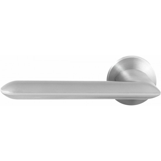 GPF3150.00L WINI DEURKRUK OP RONDE ROZET RVS, 50X8MM GPF3150.00L WINI DEURKRUK OP RONDE ROZET RVS, 50X8MM