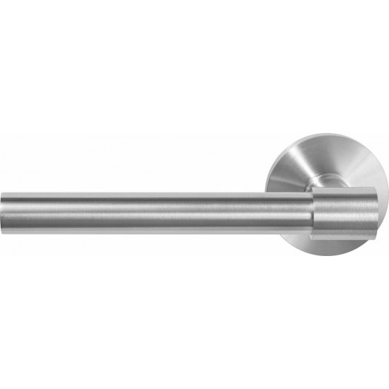 GPF3051.00L/R HIPI DEUX DEURKRUK OP RONDE ROZET RVS, 50X8MM GPF3051.00L/R HIPI DEUX DEURKRUK OP RONDE ROZET RVS, 50X8MM