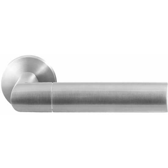 GPF3140.00 NANA DEURKRUK OP RONDE ROZET RVS, 50X8MM GPF3140.00 NANA DEURKRUK OP RONDE ROZET RVS, 50X8MM