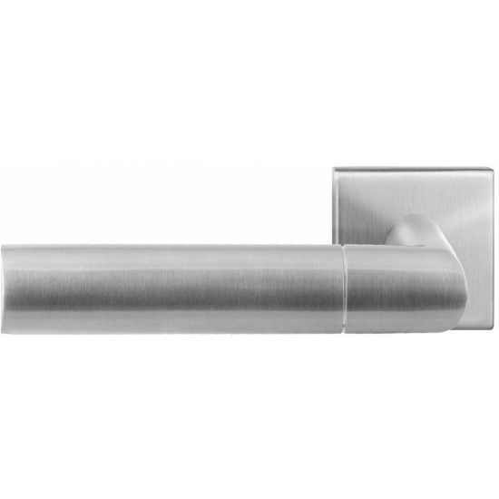 GPF3140.02L NANA DEURKRUK OP VIERKANTE ROZET RVS, 50X50X8MM
