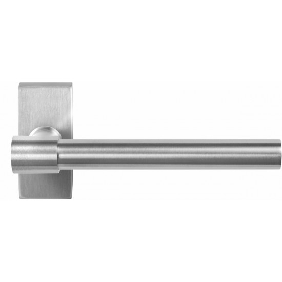 GPF3051.01R HIPI DEUX DEURKRUK OP RECHTHOEKIGE ROZET RVS, 70X32X10MM GPF3051.01R HIPI DEUX DEURKRUK OP RECHTHOEKIGE ROZET RVS, 70X32X10MM