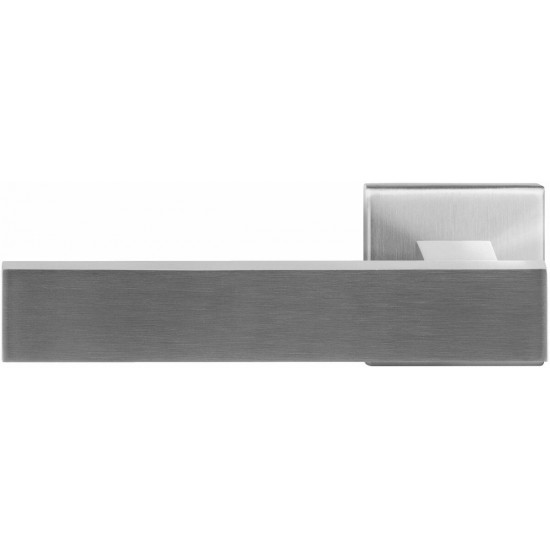 GPF3115.02L HINU DEURKRUK OP VIERKANTE ROZET RVS, 50X50X8MM GPF3115.02L HINU DEURKRUK OP VIERKANTE ROZET RVS, 50X50X8MM