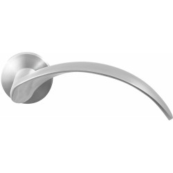 GPF3130090100-00 RVS GEBORSTELD, GPF3130.00 KANGA DEURKRUK OP RONDE ROZET RVS, 50X8 MM GPF3130090100-00 RVS GEBORSTELD, GPF3130.00 KANGA DEURKRUK OP RONDE ROZET RVS, 50X8 MM