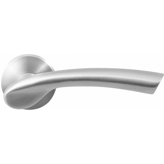 GPF3125.00 TANGO DEURKRUK OP RONDE ROZET RVS, 50X8MM GPF3125.00 TANGO DEURKRUK OP RONDE ROZET RVS, 50X8MM