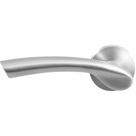 GPF3125.00L TANGO DEURKRUK OP RONDE ROZET RVS, 50X8MM GPF3125.00L TANGO DEURKRUK OP RONDE ROZET RVS, 50X8MM
