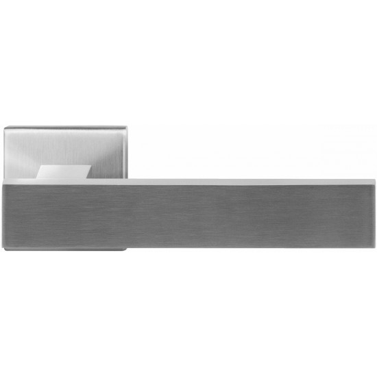GPF3115.02 HINU DEURKRUK OP VIERKANTE ROZET RVS, 50X50X8MM GPF3115.02 HINU DEURKRUK OP VIERKANTE ROZET RVS, 50X50X8MM