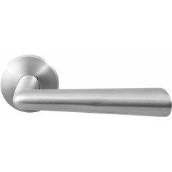 GPF3100090100-00 RVS GEBORSTELD, GPF3100.00 PIRAU DEURKRUK OP RONDE ROZET RVS, 50X8 MM