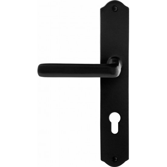 GPF6235.60L/R SMEEDIJZER ZWART ILO DEURKRUK OP SCHILD PC72, 238X41X4MM