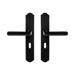 GPF6235600101-22 SMEEDIJZER ZWART, ILO DEURKRUK OP SCHILD SMEEDIJZER ZWART 238X41X4 MM