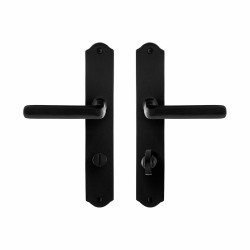 GPF6235600886-22 SMEEDIJZER ZWART, ILO DEURKRUK OP SCHILD SMEEDIJZER ZWART 238X41X4 MM