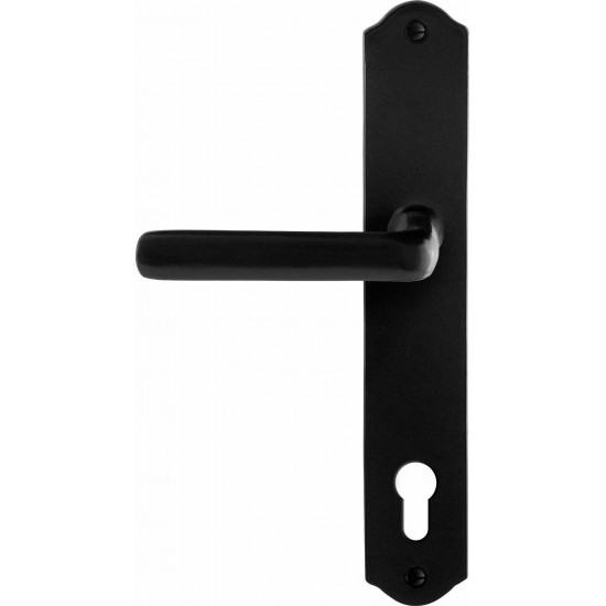 GPF6235.60L/R SMEEDIJZER ZWART ILO DEURKRUK OP SCHILD PC92, 238X41X4MM