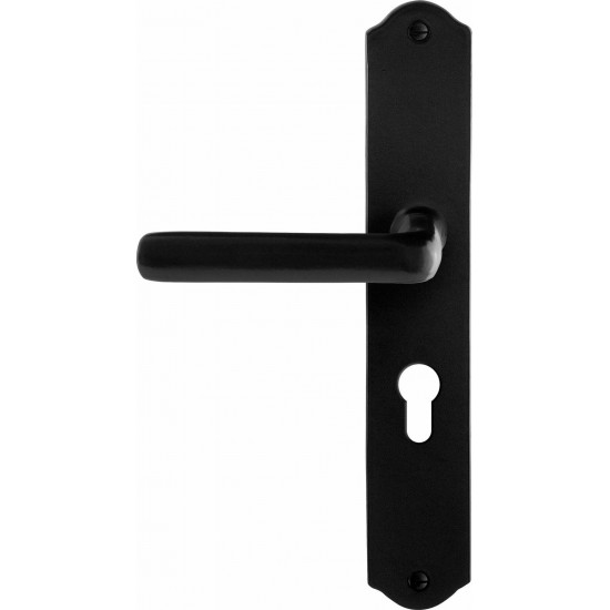 GPF6235.60L/R SMEEDIJZER ZWART ILO DEURKRUK OP SCHILD PC55, 238X41X4MM