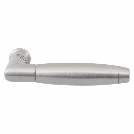 GPF4045 RVS MAT IKA DEURKRUK HAAKS MET TRAPEZIUM EINDKNOP