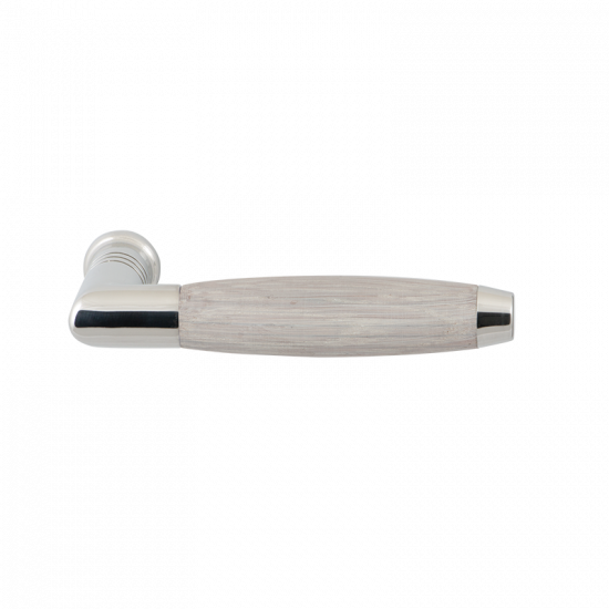 GPF4012 RVS POL/ EIKEN WHITEWASH IKA DEURKRUK HAAKS MET TRAPEZIUM EIND GPF4012 RVS POL/ EIKEN WHITEWASH IKA DEURKRUK HAAKS MET TRAPEZIUM EIND