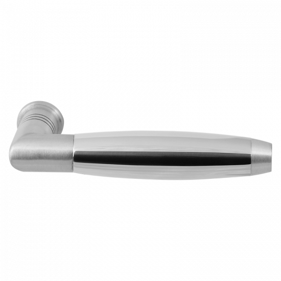 GPF4048 RVS MAT/POL IKA DEURKRUK HAAKS MET TRAPEZIUM EINDKNOP