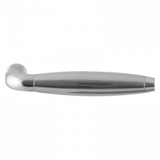 GPF4219 RVS POL IKA XL DEURKRUK GEBOGEN MET TRAPEZIUM EINDKNOP