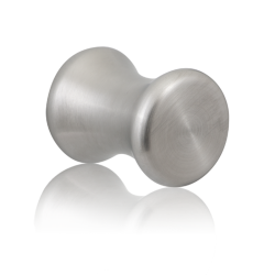 GPF555509025 RVS GEBORSTELD, MEUBELKNOP ROND 25MM/ HOOGTE 37MM