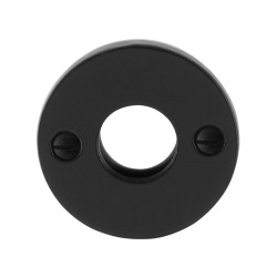 GPF6100640200 SMEEDIJZER ZWART, ROZET ROND 53X5MM LINKS/ RECHTS T.B.V. BUITEN COATING