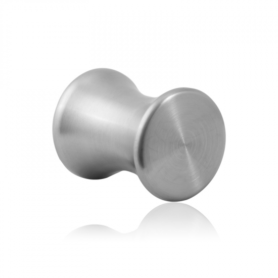GPF5560.35 RVS MAT MEUBELKNOP ROND 35MM/ HOOGTE 45MM