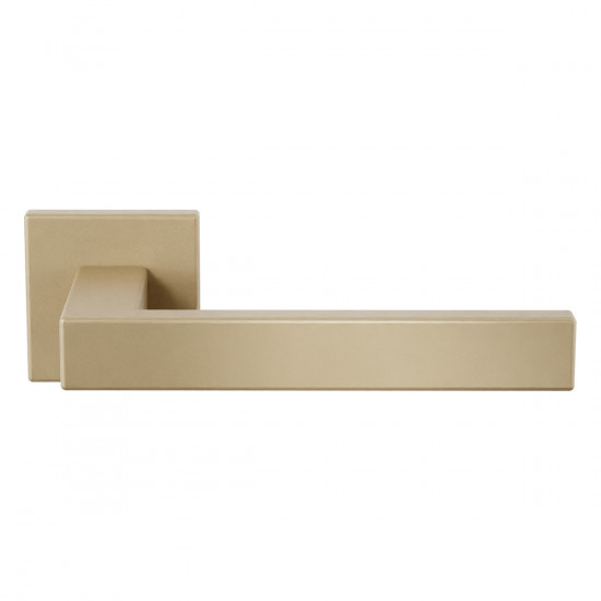 GPF1308.02 ZIKA DEURKRUK OP VIERKANTE ROZET CHAMPAGNE BLEND, 50X50X8MM GPF1308.02 ZIKA DEURKRUK OP VIERKANTE ROZET CHAMPAGNE BLEND, 50X50X8MM