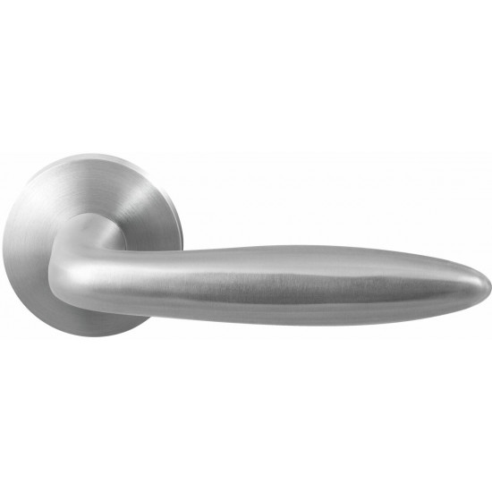 GPF1315.00 PEPE DEURKRUK OP RONDE ROZET RVS, 50X8MM GPF1315.00 PEPE DEURKRUK OP RONDE ROZET RVS, 50X8MM