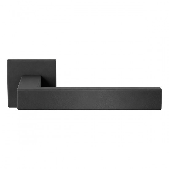 GPF1308.02 ZIKA DEURKRUK OP VIERKANTE ROZET ZWART, 50X50X8MM GPF1308.02 ZIKA DEURKRUK OP VIERKANTE ROZET ZWART, 50X50X8MM