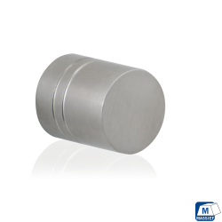 GPF551009030 RVS GEBORSTELD, MEUBELKNOP ROND 30MM/ HOOGTE 32MM