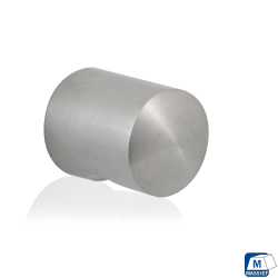 GPF551509030 RVS GEBORSTELD, MEUBELKNOP ROND 30MM/ HOOGTE 32MM