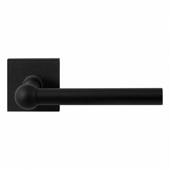 GPF8245.02 HIPI DEURKRUK OP VIERKANTE ROZET ZWART, 50X50X8MM GPF8245.02 HIPI DEURKRUK OP VIERKANTE ROZET ZWART, 50X50X8MM