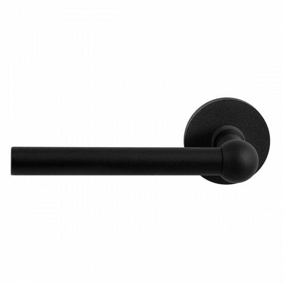 GPF8245.00L/R HIPI DEURKRUK OP RONDE ROZET ZWART, 50X8MM GPF8245.00L/R HIPI DEURKRUK OP RONDE ROZET ZWART, 50X8MM