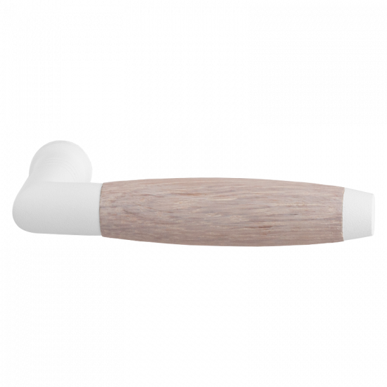 GPF8277 WIT/ EIKEN WHITEWASH IKA DEURKRUK HAAKS MET TRAPEZIUM EINDKNOP GPF8277 WIT/ EIKEN WHITEWASH IKA DEURKRUK HAAKS MET TRAPEZIUM EINDKNOP