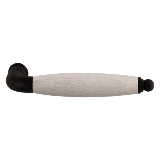 GPF8261 ZWART/ EIKEN WHITEWASH IKA XL DEURKRUK GEBOGEN MET RONDE EINDK GPF8261 ZWART/ EIKEN WHITEWASH IKA XL DEURKRUK GEBOGEN MET RONDE EINDK