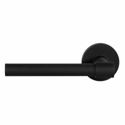 GPF8244610200-00 ZWART, HIPI DEUX DEURKRUK OP RONDE ROZET 50X8MM, LINKS-/ RECHTSWIJZEND