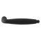 GPF827101100 ZWART, IKA XL DEURKRUK GEBOGEN MET RONDE EINDKNOP