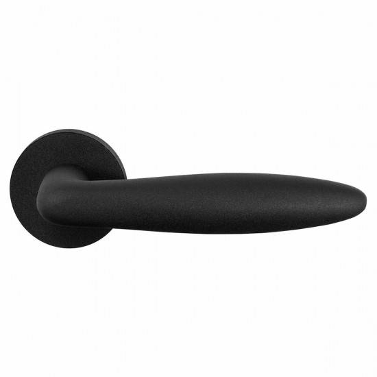 GPF8220.00 PEPE DEURKRUK OP RONDE ROZET ZWART, 50X8MM GPF8220.00 PEPE DEURKRUK OP RONDE ROZET ZWART, 50X8MM