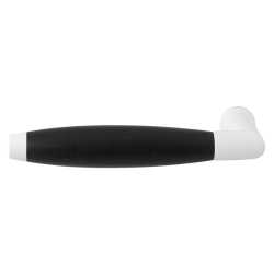 GPF825801200 WIT EBBEN, IKA XL GATDEEL LINKS/RECHTS HAAKS MET TRAPEZIUM EINDKNOP