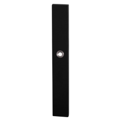 GPF810075201 ZWART, GATDEEL LINKS LANGSCHILD XL RECHTHOEKIG 282X40X8,5MM BB56 GPF810075201 ZWART, GATDEEL LINKS LANGSCHILD XL RECHTHOEKIG 282X40X8,5MM BB56