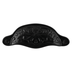 GPF658260000 SMEEDIJZER ZWART, KOMGREEP MET MOTIEF 115X43MM