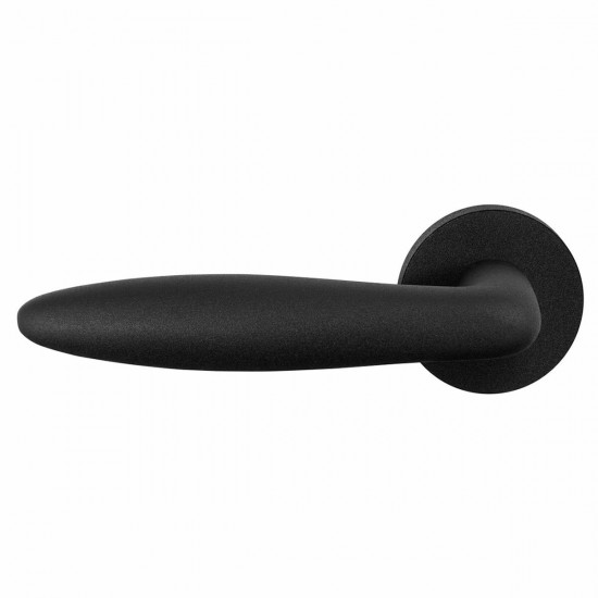 GPF8220.00L/R PEPE DEURKRUK OP RONDE ROZET ZWART, 50X8MM GPF8220.00L/R PEPE DEURKRUK OP RONDE ROZET ZWART, 50X8MM