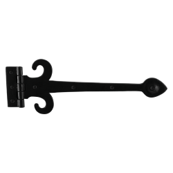 GPF664560500 SMEEDIJZER ZWART, HENG MET SCHARNIER 500MM