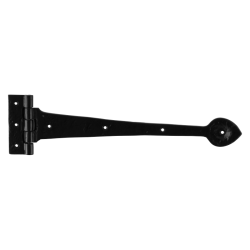 GPF664060300 SMEEDIJZER ZWART, HENG MET SCHARNIER 300MM