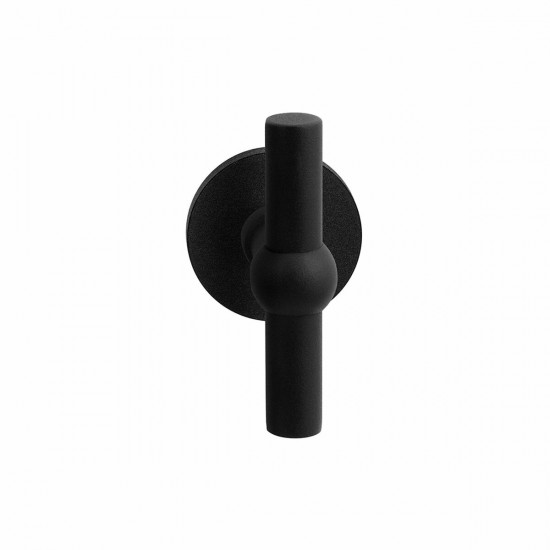 GPF8240.00L/R HIPI KRUISKRUK OP RONDE ROZET ZWART, 50X8MM