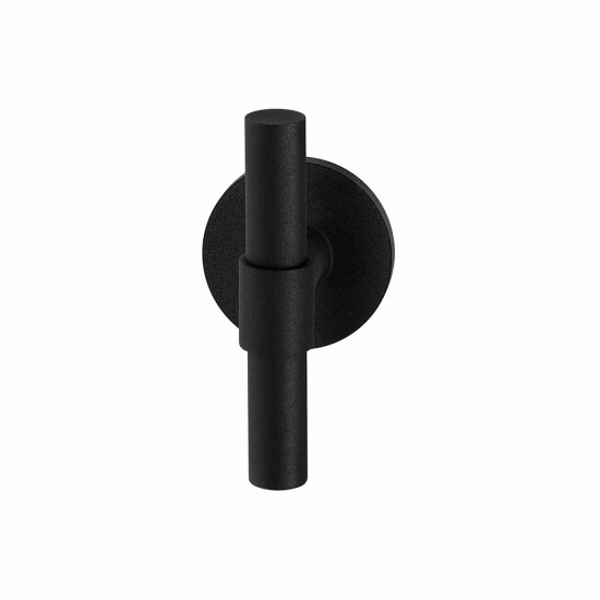 GPF8238.00 HIPI DEUX KRUISKRUK OP RONDE ROZET ZWART, 50X8MM GPF8238.00 HIPI DEUX KRUISKRUK OP RONDE ROZET ZWART, 50X8MM