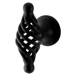 GPF651260045 SMEEDIJZER ZWART, MEUBELKNOP 45MM