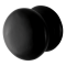 GPF650060038 SMEEDIJZER ZWART, MEUBELKNOP 38MM/ HOOGTE 31MM