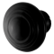 GPF651060025 SMEEDIJZER ZWART, MEUBELKNOP 25MM/ HOOGTE 26MM